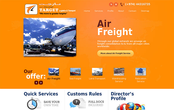 target logistics qatar